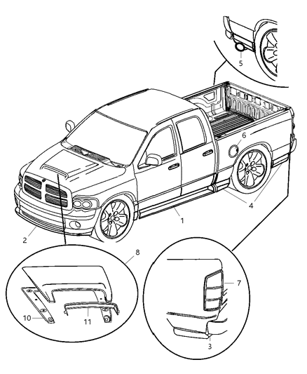 2005 Dodge Ram 1500 Hemi Sport Diagram