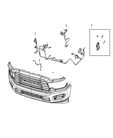 2020 Ram 2500 Wiring - Front End Diagram 1