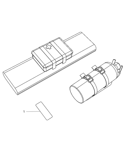 2020 Dodge Charger Fire Extinguisher And First Aid Diagram