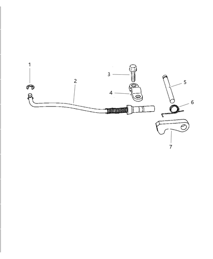 1998 Dodge Caravan Parking Sprag Diagram 1