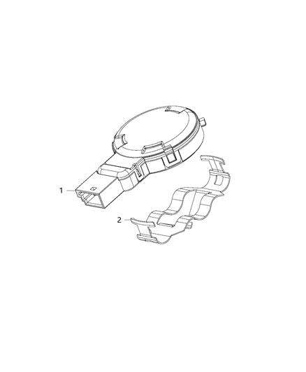 2020 Chrysler Pacifica Sensors - Body Diagram 7