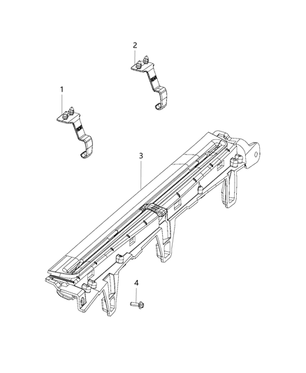 2020 Chrysler Pacifica Window Sunshade Diagram