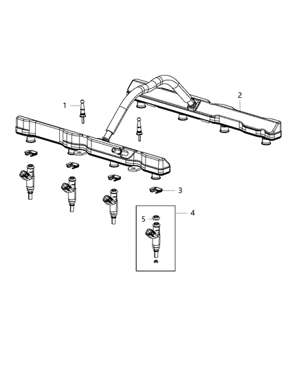 2014 Dodge Charger Fuel Rail Diagram 2