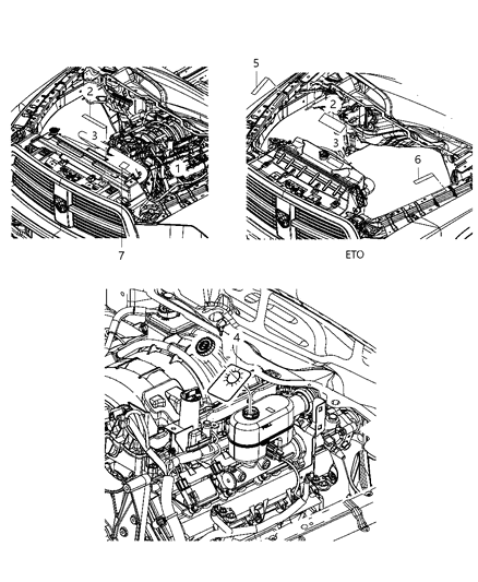 2012 Ram 2500 Label-Vehicle Emission Control In Diagram for 4722010AA