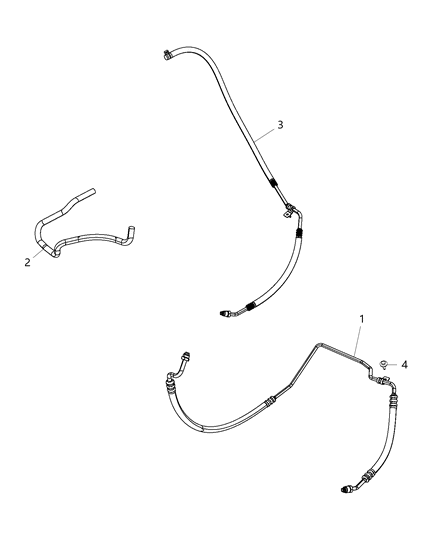 2015 Dodge Challenger Power Steering Hose Diagram