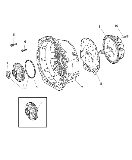 2006 Jeep Commander Oil Pump Diagram 1