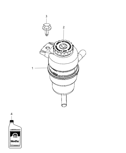 2013 Dodge Journey Power Steering Reservoir Diagram