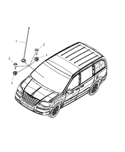 2009 Chrysler Town & Country Navigation System Diagram