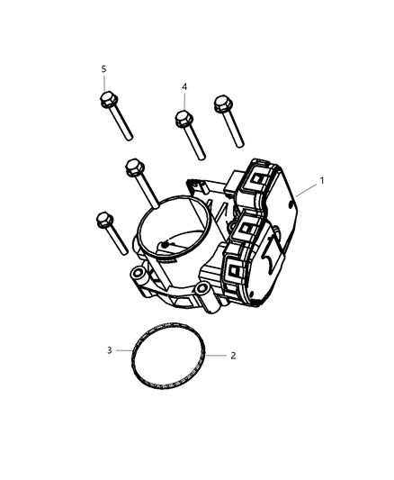 2007 Dodge Nitro Throttle Body Diagram