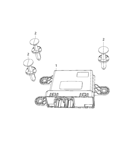 2021 Ram 1500 Modules, Gateway Diagram