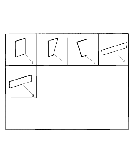 2008 Dodge Sprinter 2500 Interior Cargo Area Insulation Diagram