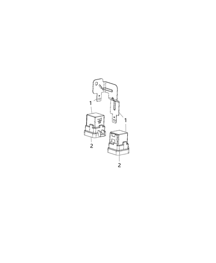 2016 Dodge Grand Caravan Relay - Fog Lamp Diagram