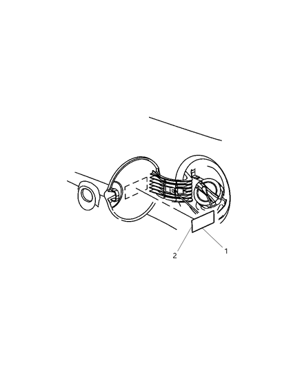 2020 Ram 1500 Label-Diesel Fuel Diagram for 52030052AC