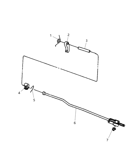 2003 Jeep Grand Cherokee Parking Sprag Diagram 1