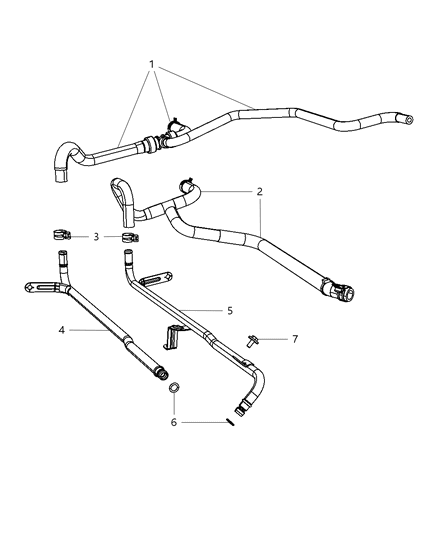 2009 Dodge Challenger Heater Plumbing Diagram 2