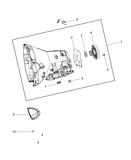 2009 Dodge Ram 2500 Case Diagram 1