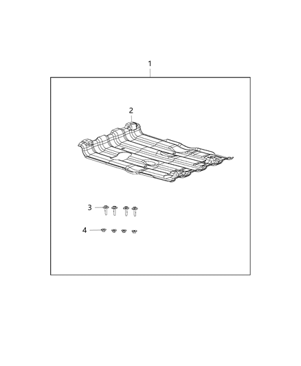 2015 Jeep Grand Cherokee Screw-HEXAGON Head Diagram for 6509492AA