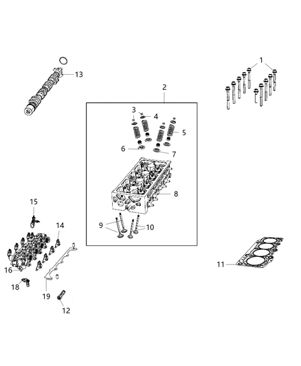 2020 Jeep Renegade Cylinder Head Diagram 2