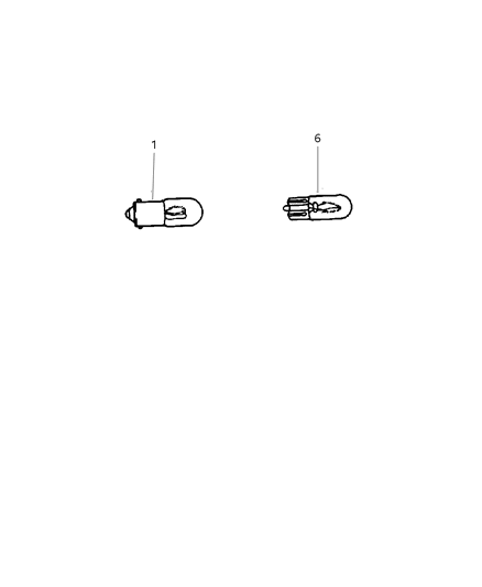 1998 Chrysler Concorde Bulbs Diagram