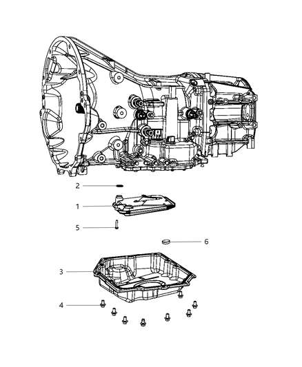 2008 Dodge Ram 1500 Oil Filler Diagram 1