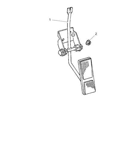 2003 Dodge Dakota Accelerator Pedal Diagram