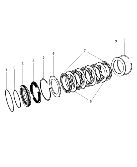 2009 Dodge Ram 3500 B1 Brake Clutch Diagram