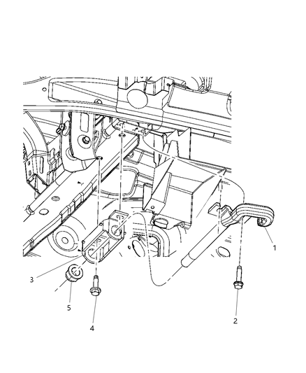 2011 Jeep Grand Cherokee Hook-Tow Diagram for 68065281AC