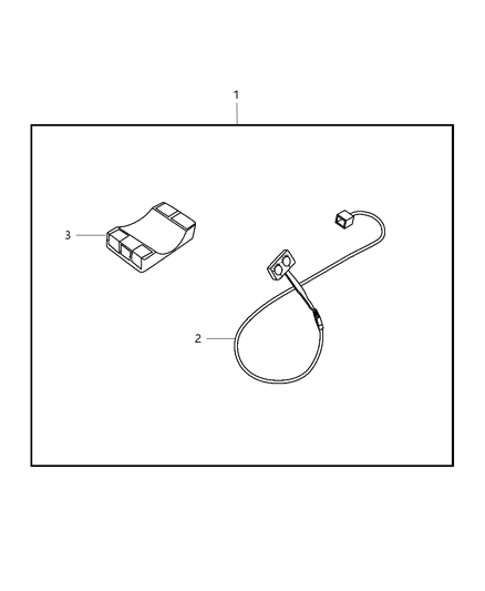 2009 Dodge Ram 1500 Heater-Seat Diagram for 82210896