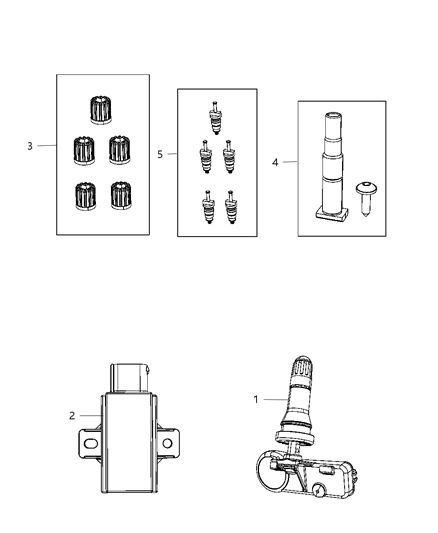 2011 Jeep Grand Cherokee Tire Monitoring System Diagram