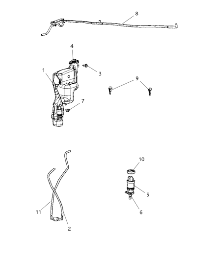 2015 Jeep Compass Front Washer System Diagram