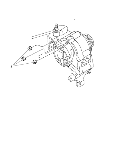 1997 Dodge Dakota Alternator Diagram