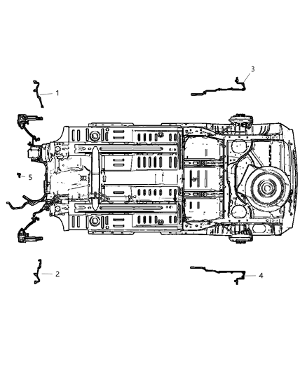 1997 Dodge Neon Sensors - Body Diagram