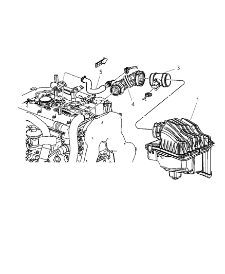 2003 Jeep Liberty Crankcase Ventilation Diagram 3