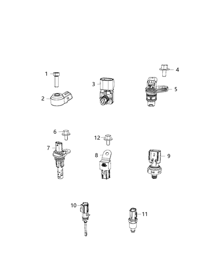 2020 Ram 1500 Sensors, Engine Diagram 3