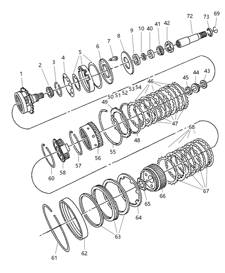 2005 Dodge Dakota Gear Train Diagram