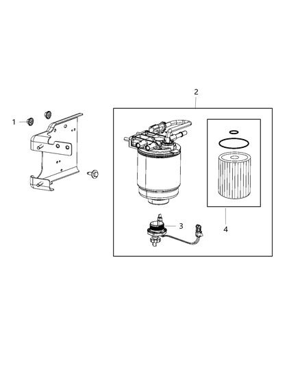 2016 Ram 2500 Fuel Filter Diagram 2