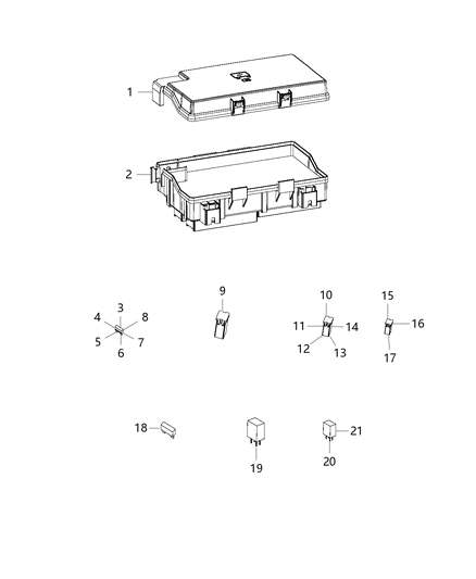 2018 Ram 5500 Power Distribution Center Diagram