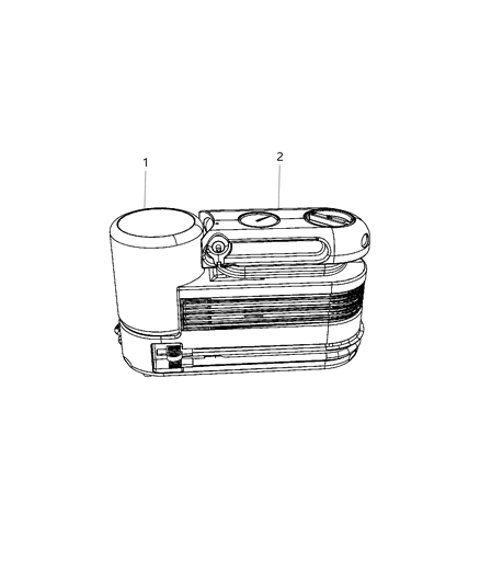 2016 Dodge Viper Spare Tire Stowage Diagram