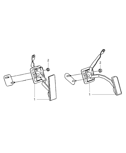 2002 Dodge Neon Accelerator Pedal Diagram