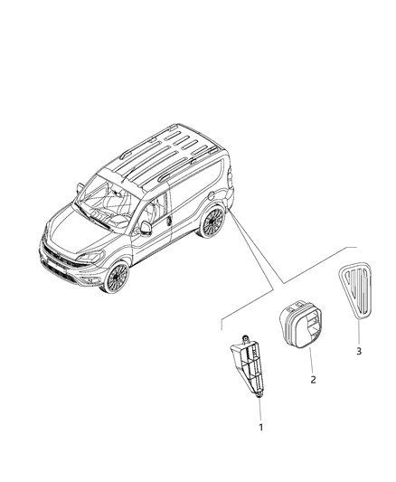 2016 Ram ProMaster City Air Duct Exhauster Diagram