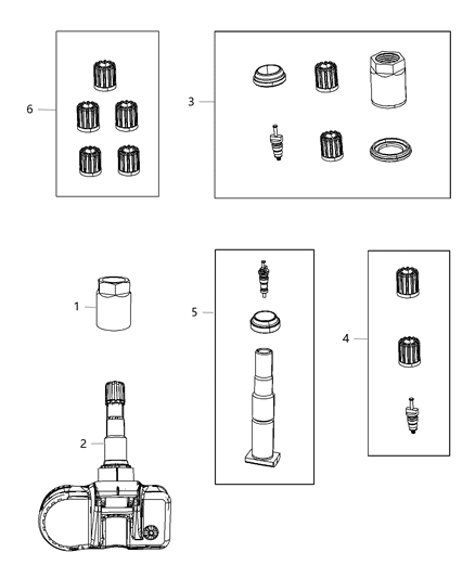 2009 Jeep Grand Cherokee Tire Monitoring System Diagram