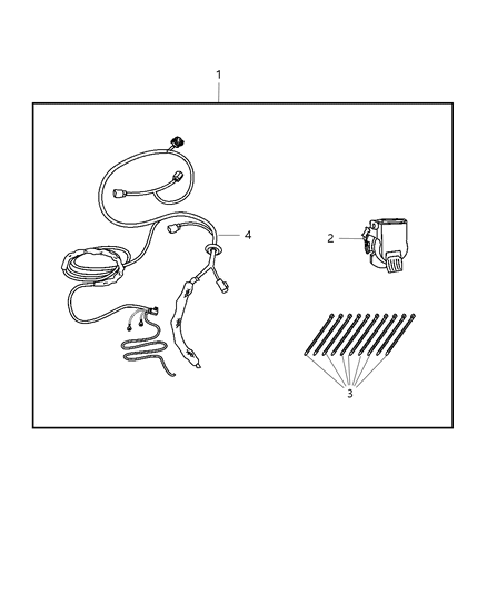 2009 Jeep Liberty Wiring Kit - Trailer Tow Diagram