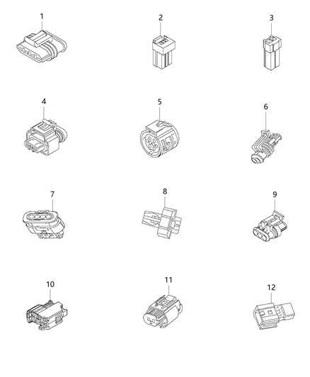 2019 Jeep Renegade Wiring Repair Connectors Diagram 6