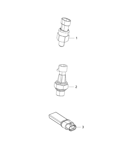 2015 Jeep Cherokee Switches - Powertrain Diagram