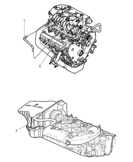 2006 Chrysler Pacifica Crankcase Ventilation Diagram 1