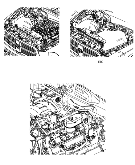 2019 Ram 3500 Engine Compartment Diagram