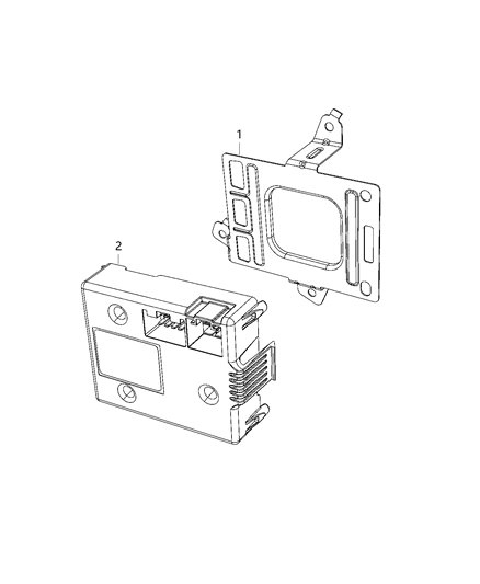 2019 Ram 2500 Modules, Body Diagram 10