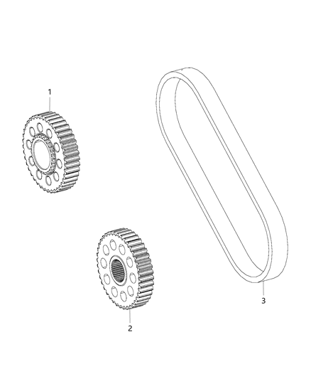 2020 Ram 1500 New Style Gear Train Diagram 1
