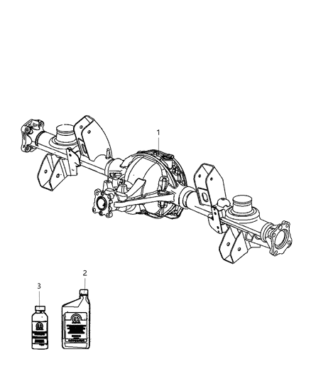 2010 Jeep Grand Cherokee Rear Axle Assembly Diagram 2