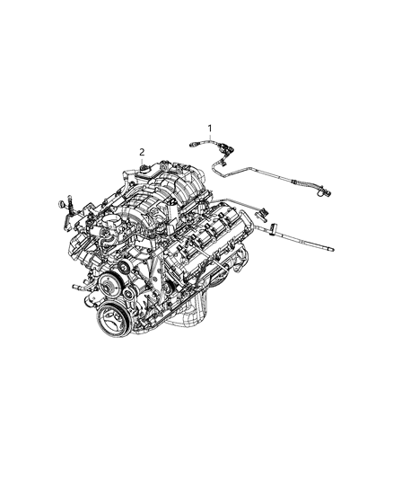 2018 Ram 1500 Sensor, Fuel Supply Diagram